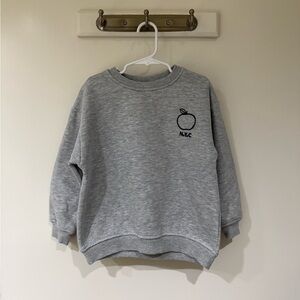 Zara New York NYC Sweatshirt 5-6 Years